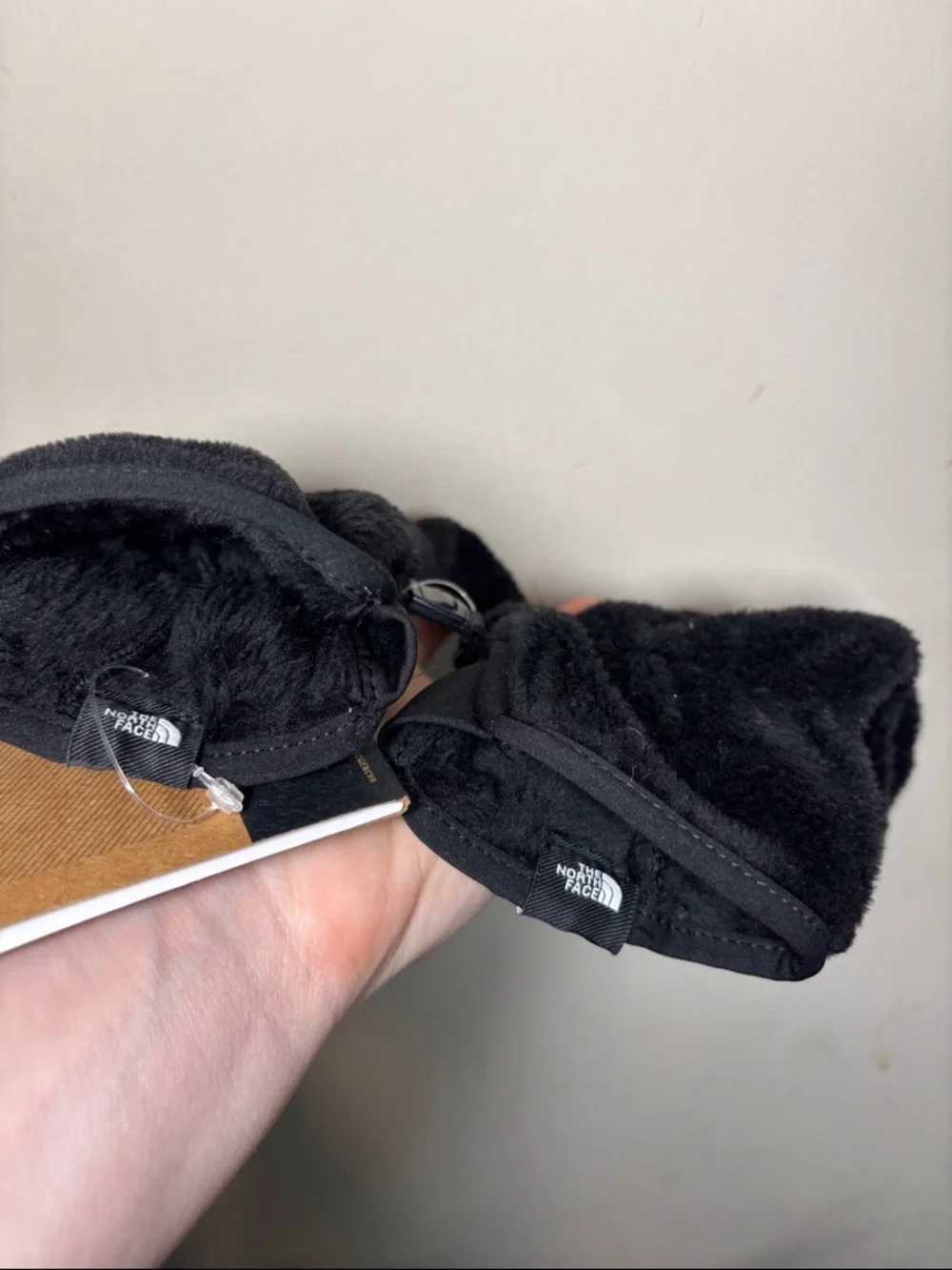 The North Face Black Faux Fur Gloves